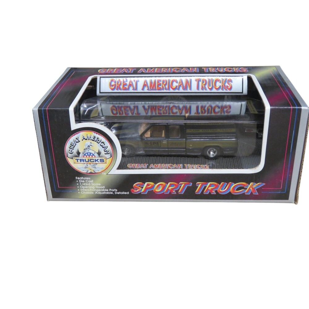 K-line 1/43 Chevy Silverado C1500 Extended Cab Sport Great American Trucks NEW